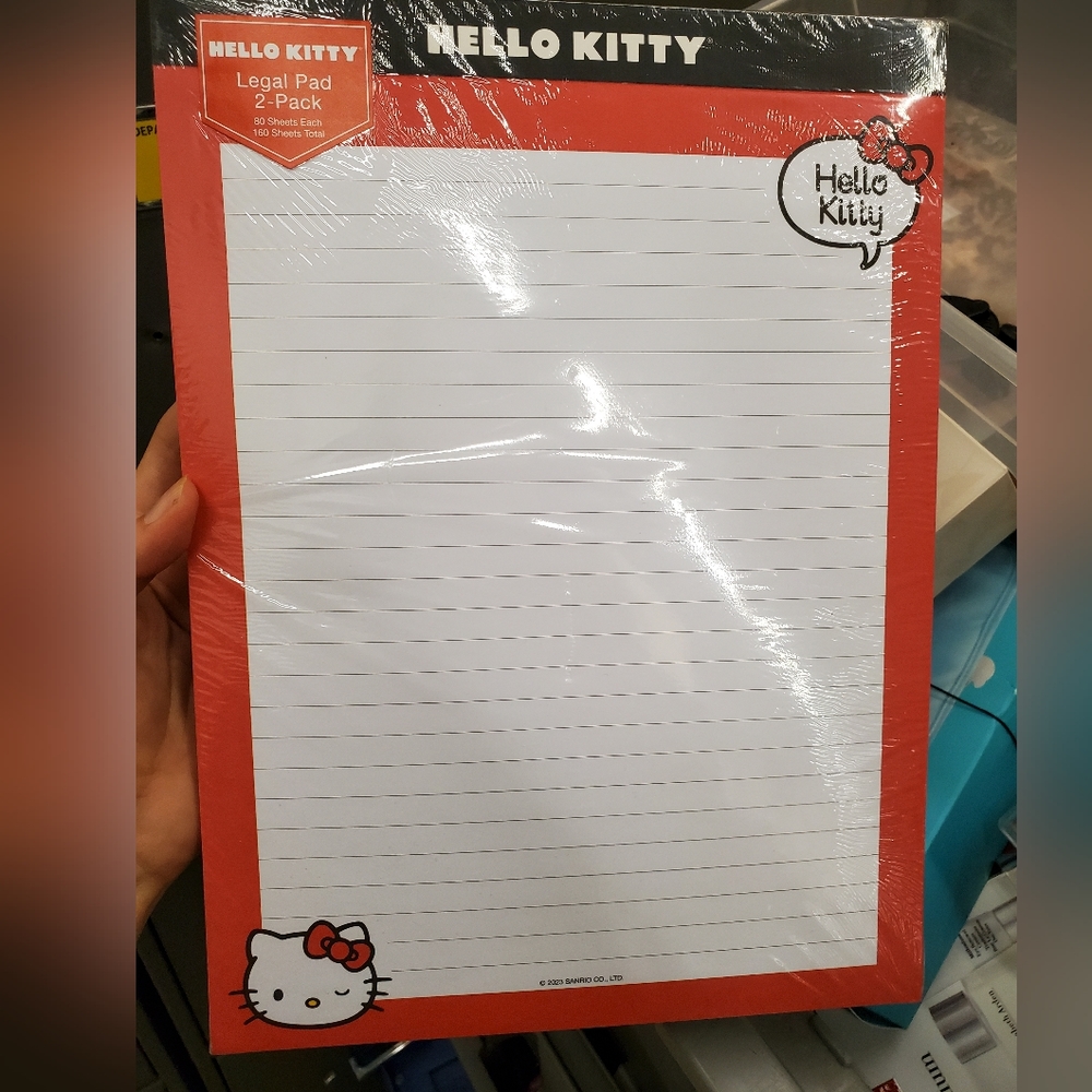 Hello kitty notebookNWT 1 Black Color
